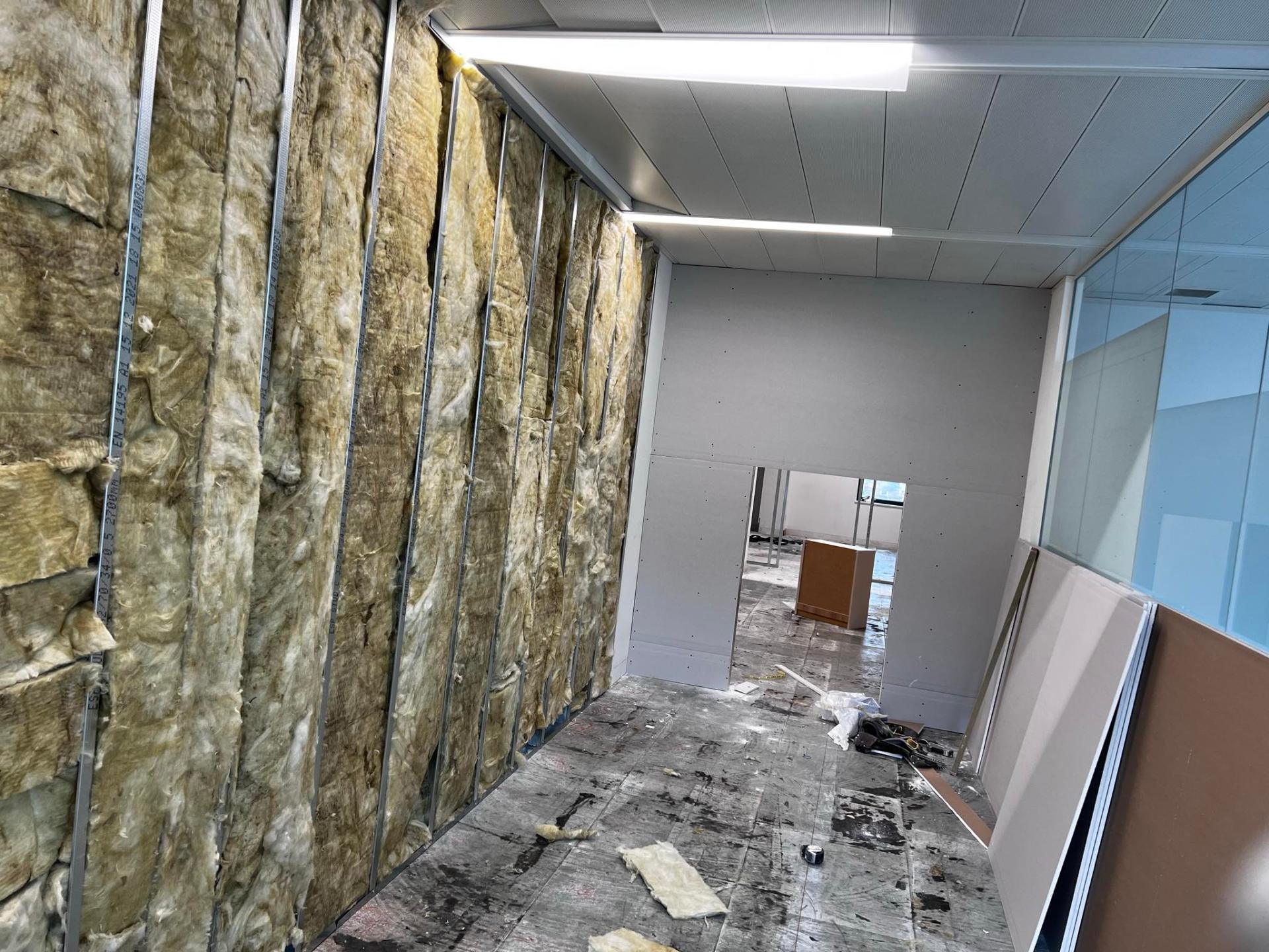 Hysaj Ltd drylining project 8 in London